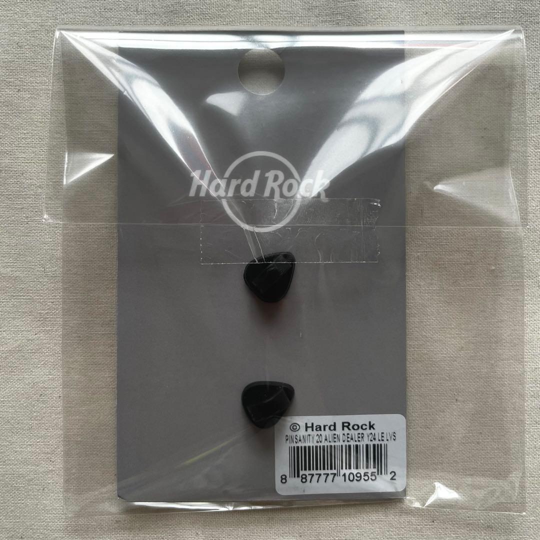 【海外店舗限定 】HardRockCafe ラスベガスエイリアン宇宙人ピンバッジ