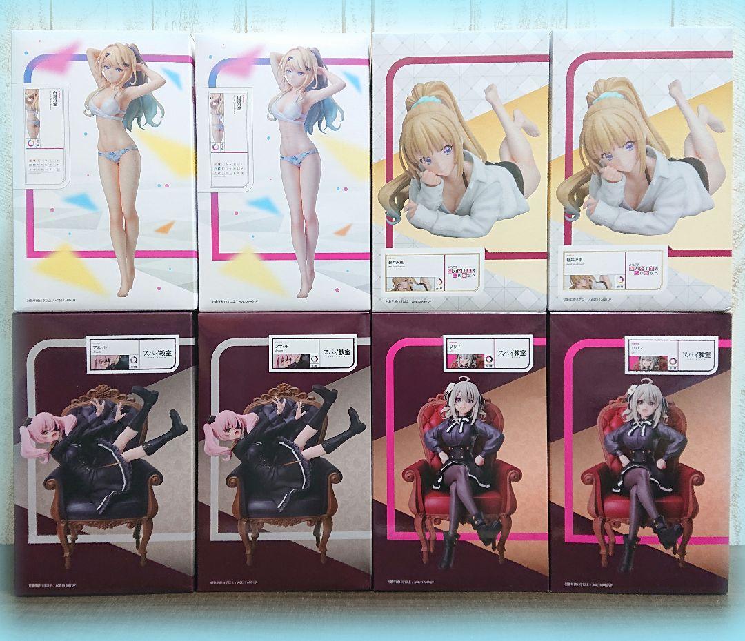 エルココ 美少女フィギュア まとめ売り　軽井沢恵 白河月愛 リリィ アネット