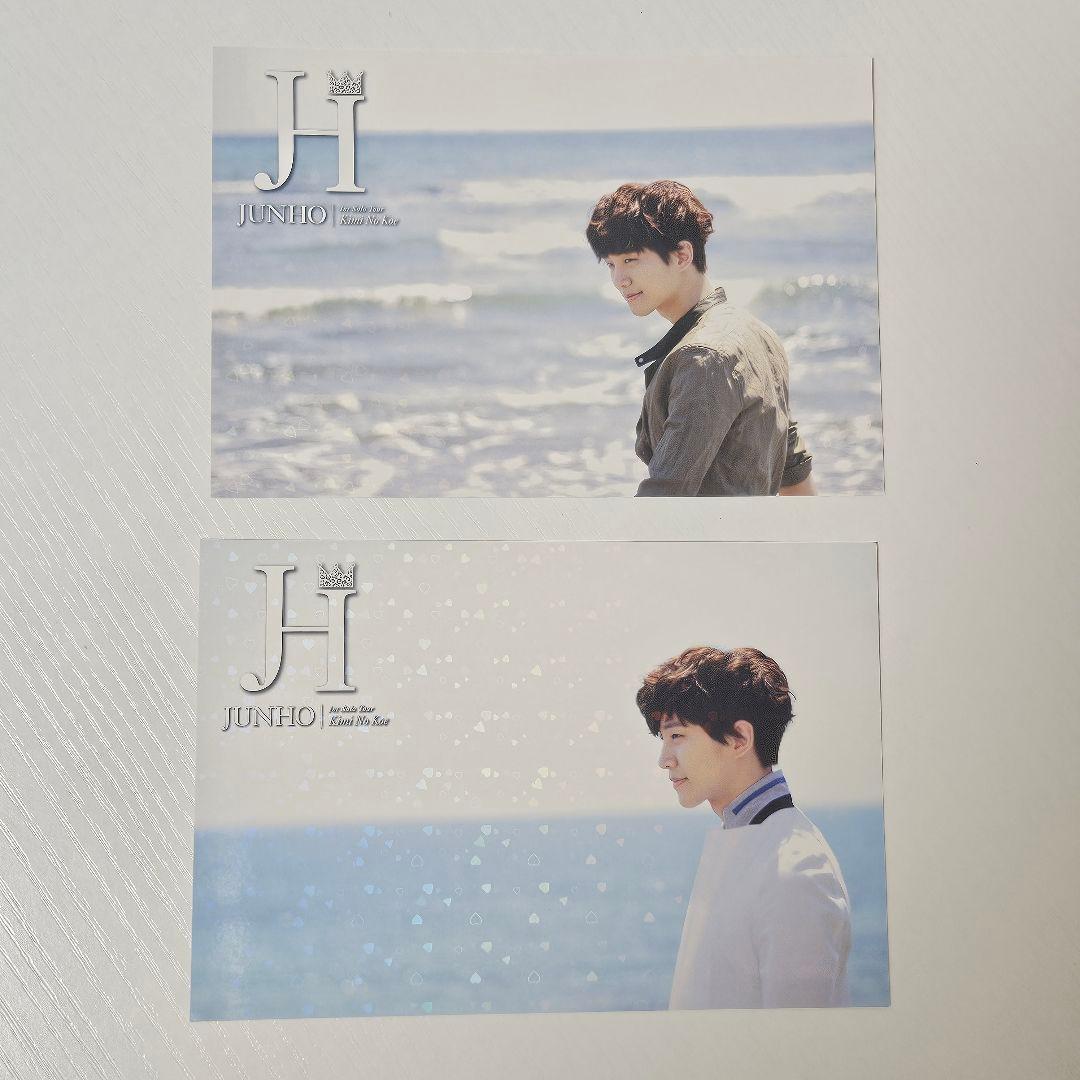 最終値下げ！！2PM ジュノ 直筆サイン色紙 ＋公式グッズ