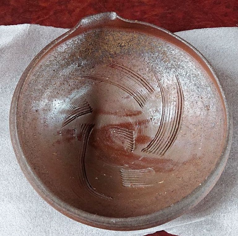 作家物・備前焼中村真作備前片口☆(箱なし)