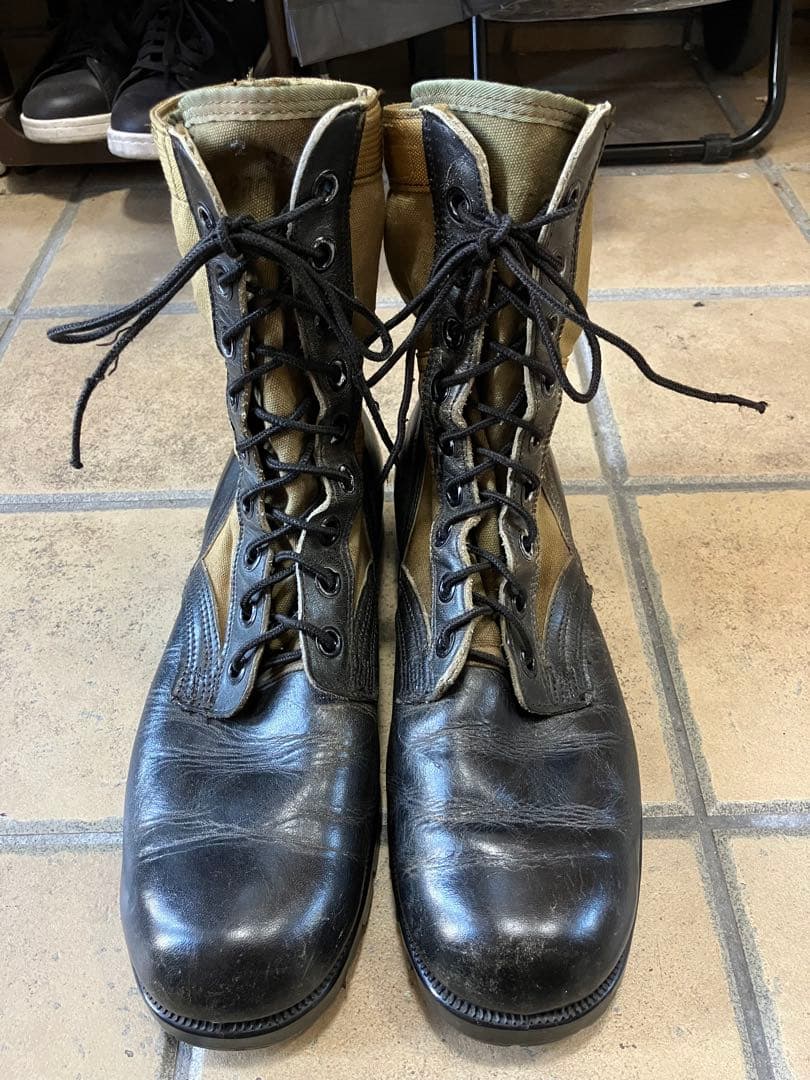 米軍実物　60's ジャングルブーツ　9R ①
