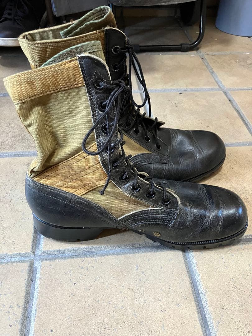 米軍実物　60's ジャングルブーツ　9R ①