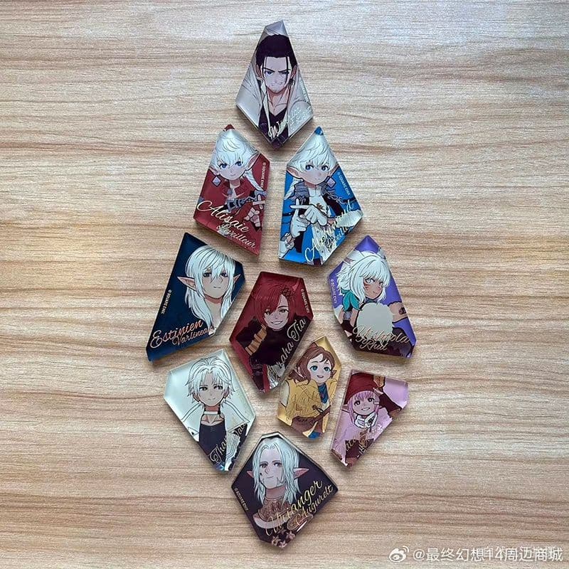 ファイナルファンタジー FF14 マグネット 中国ファンフェス 全種類