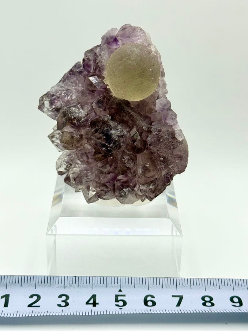 球状フローライト　インド産　蛍石　原石標本　鉱物標本　原石　ポンデリング