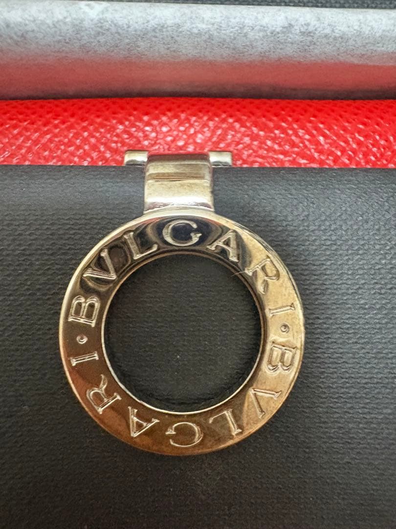 新品　未使用　ブルガリ　クリップ　キーホルダー　キーケース