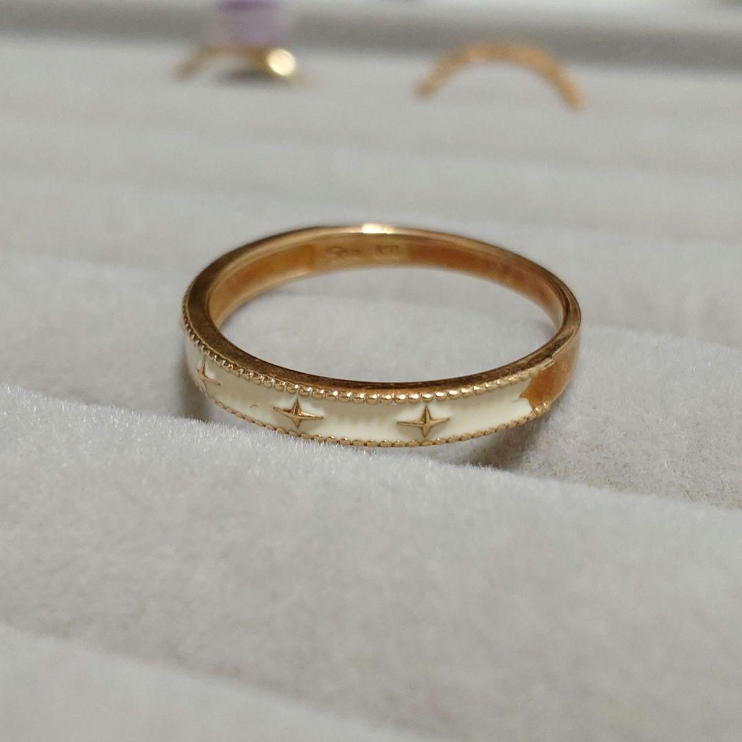 スタージュエリー K10リング 11号