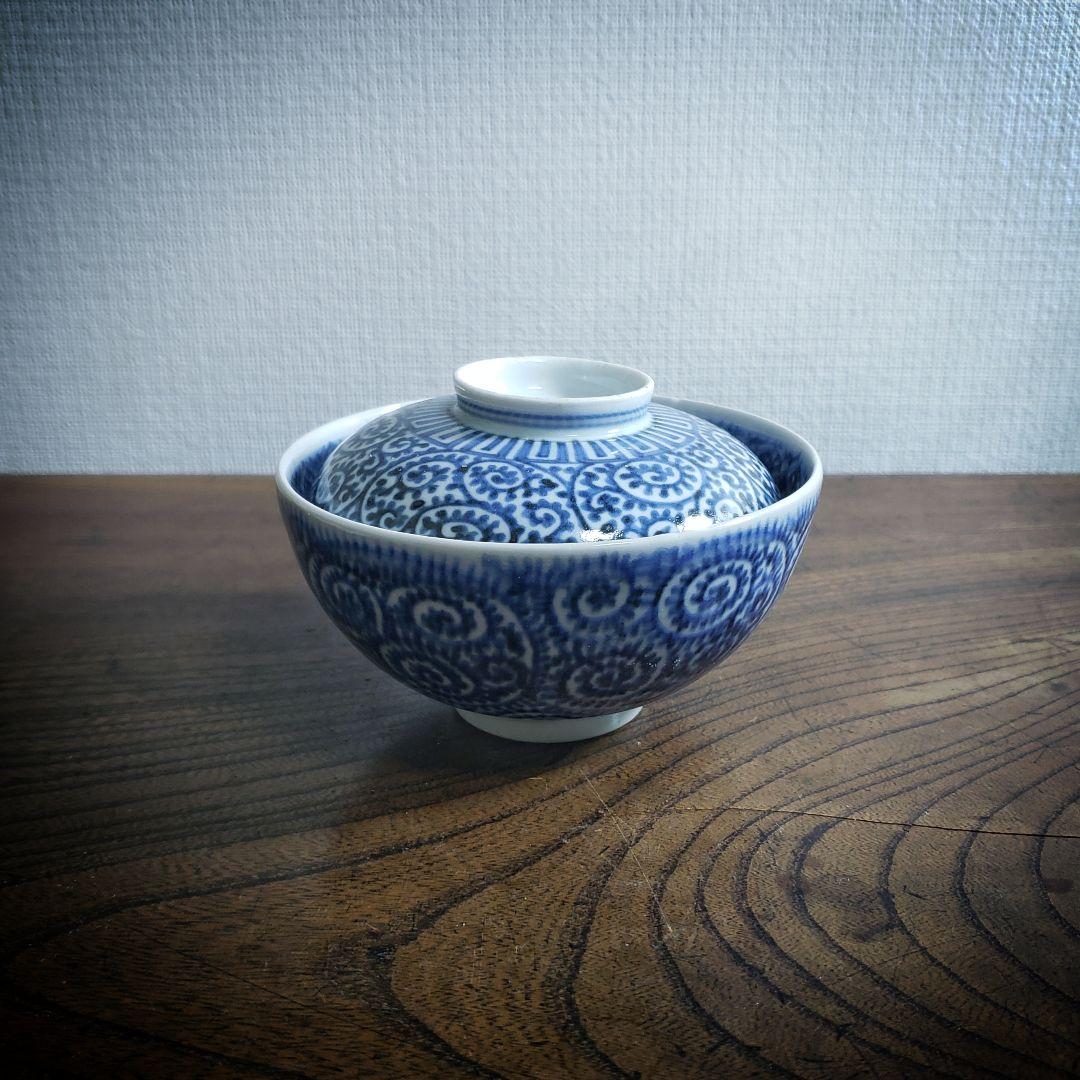 蓋物　蛸唐草　染付　松竹梅　古伊万里　訳あり