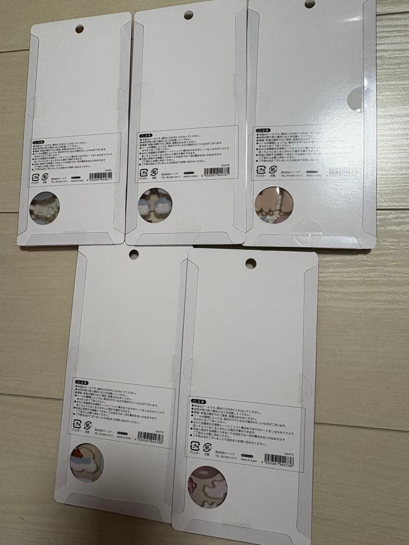 ボンボンドロップシール　和柄　5種類