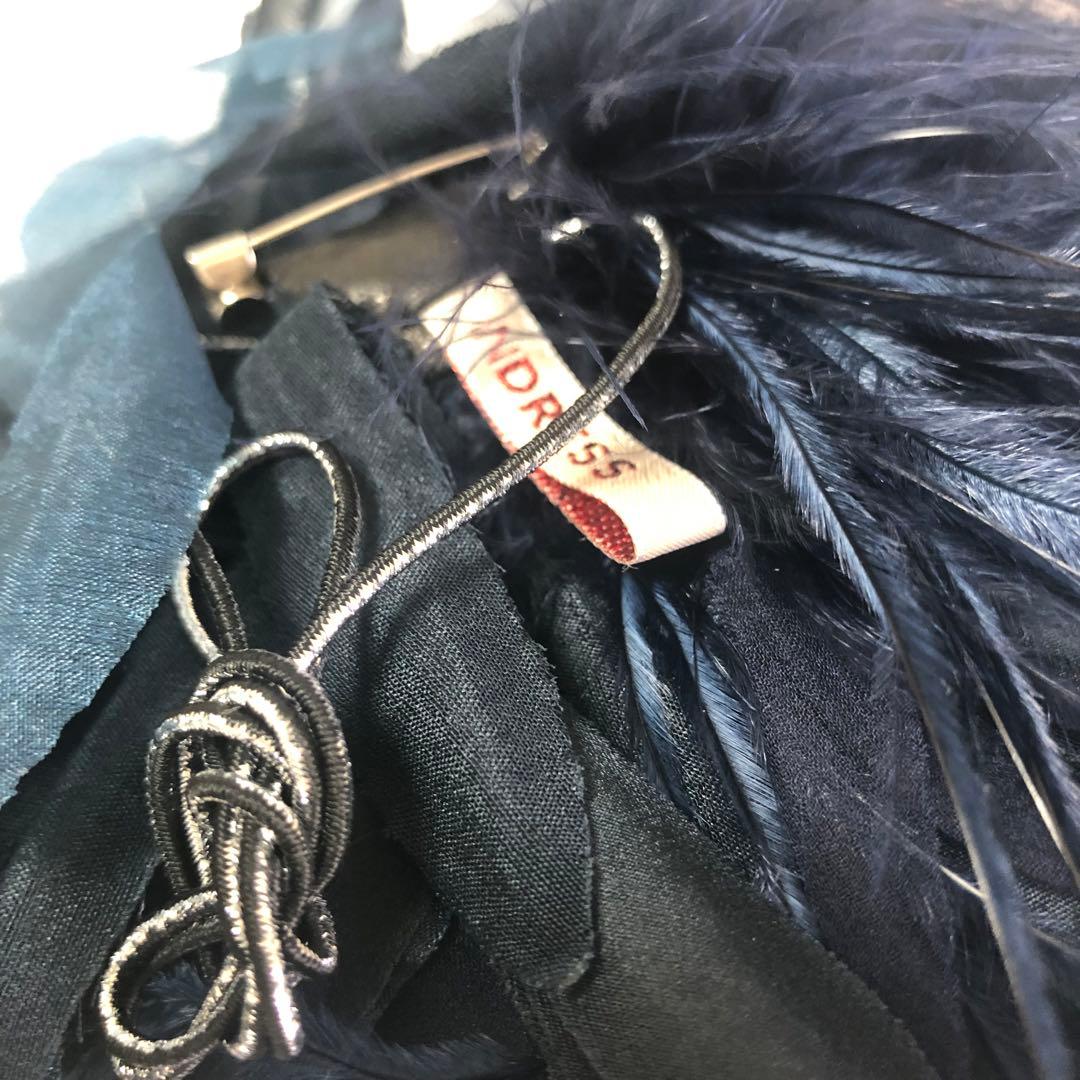 L'Appartement INDRESSオーストリッチフェザーコサージュ