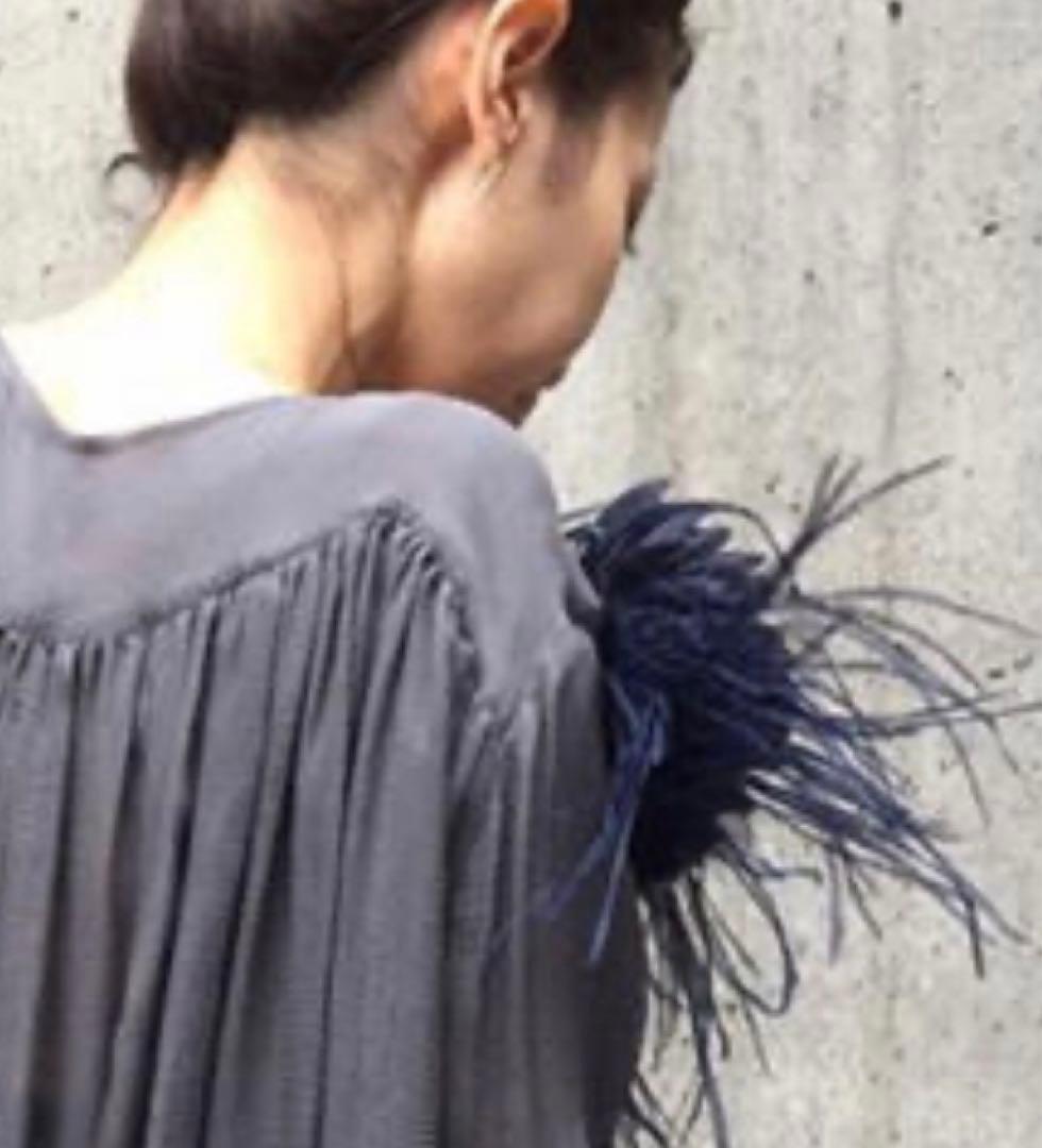 L'Appartement INDRESSオーストリッチフェザーコサージュ