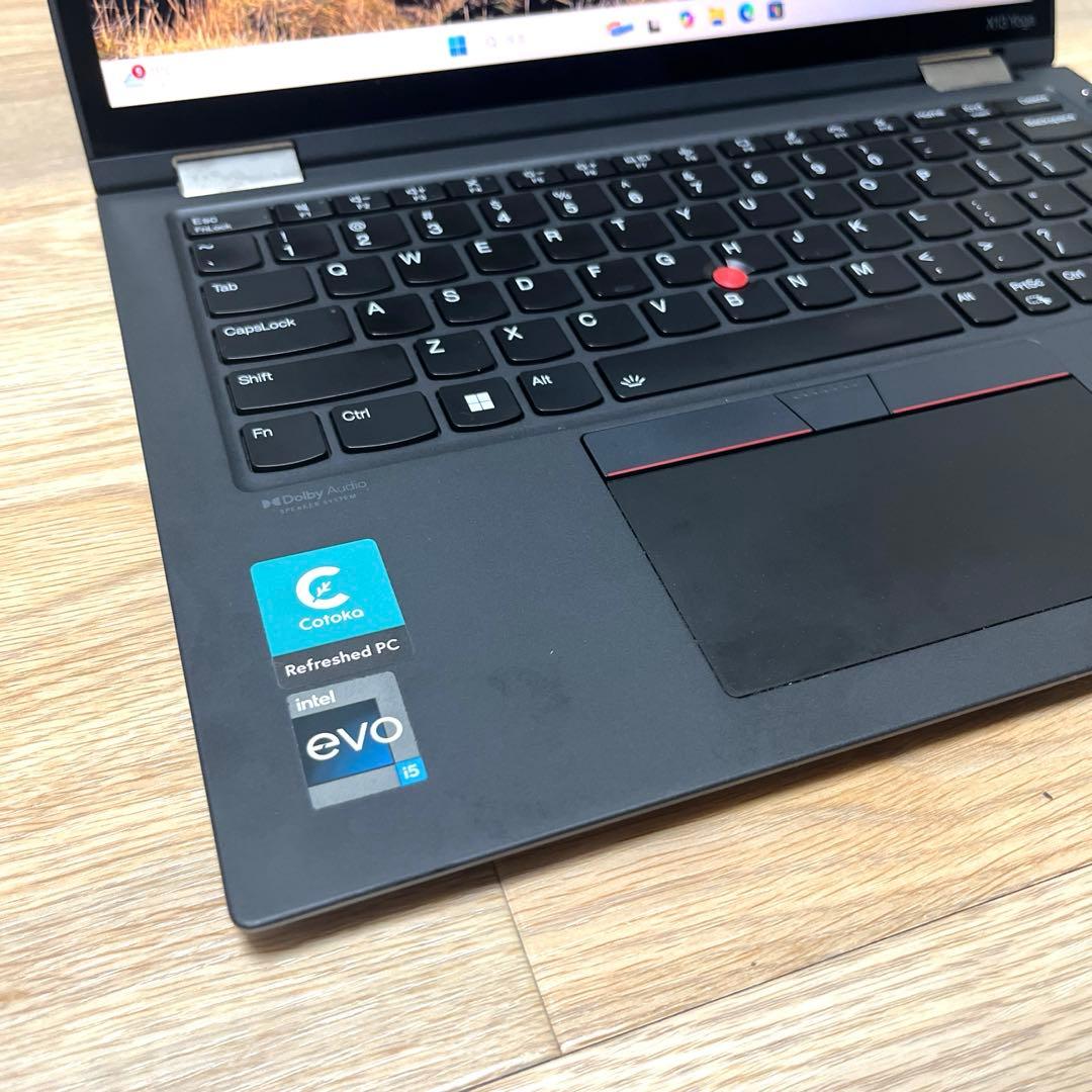 Windowsノート本体 Thinkpad X13 Yoga gen3 i5 1235U 16GB 256