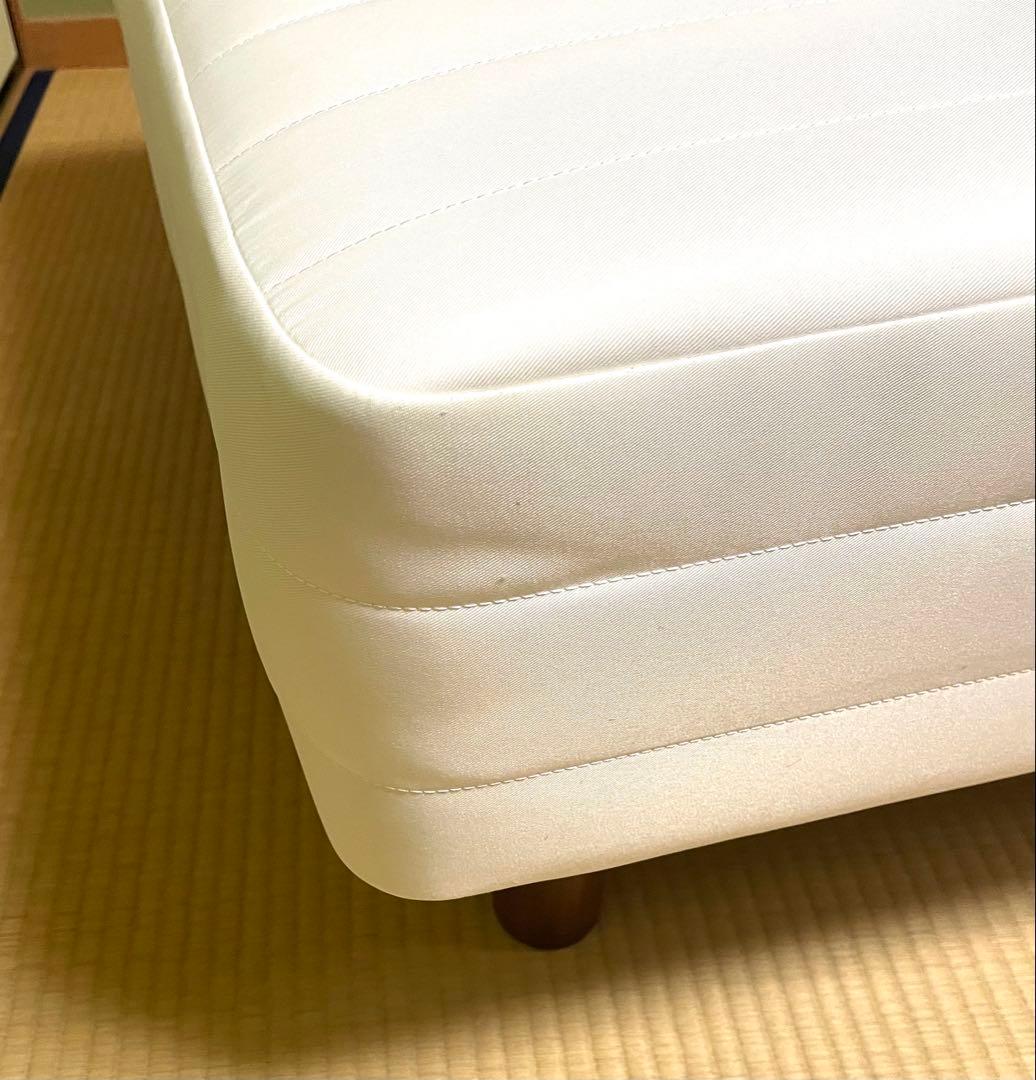 無印　無印良品　MUJI シングルベッド　脚付マットレス