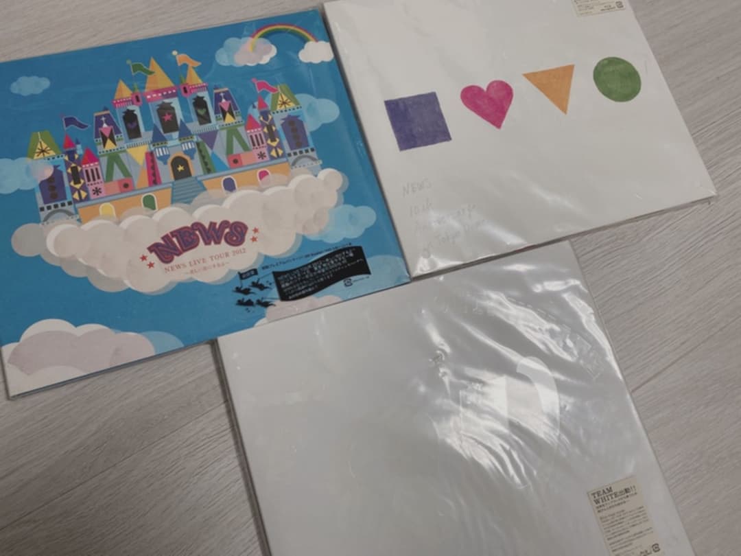 更新！NEWS CD DVD