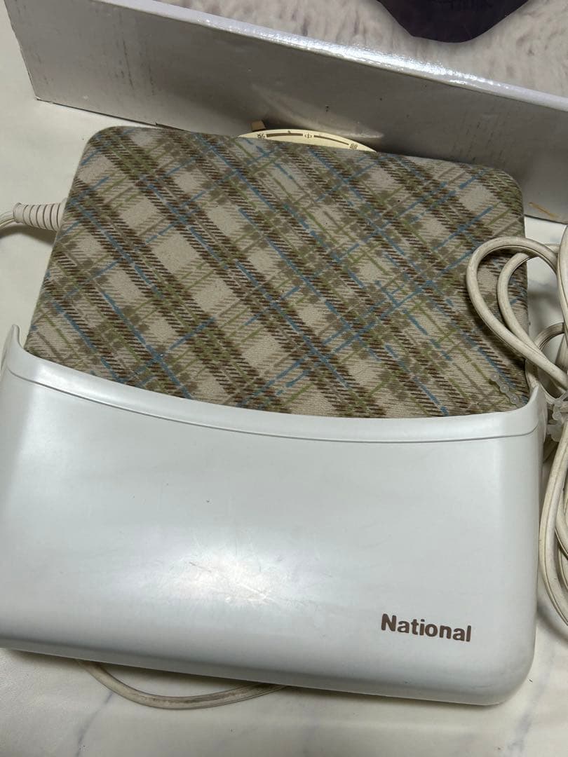 まとめ 新品 電気毛布 足温器 広電 ナショナル レトロ 3セット