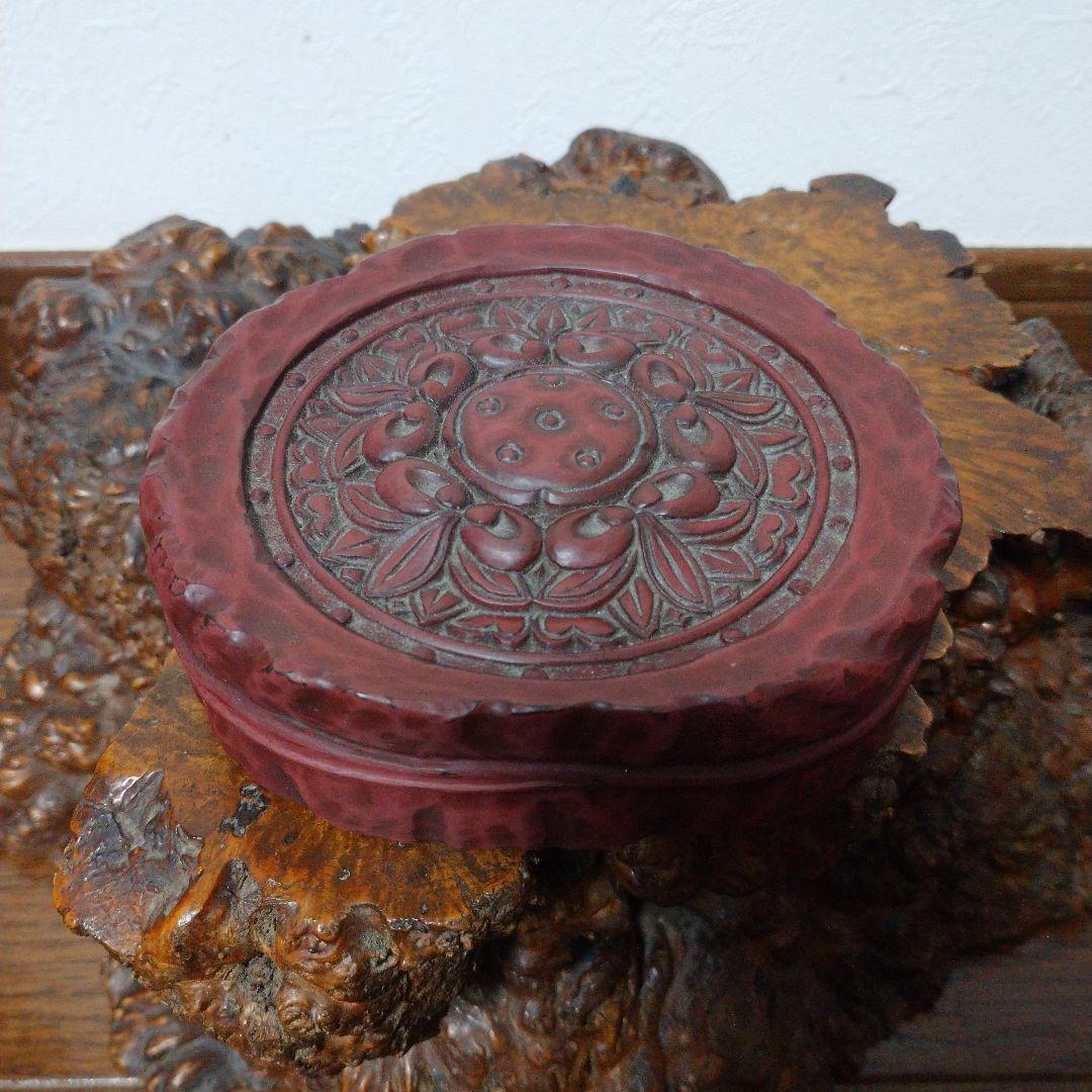 大特価‼️ 最終値下げ‼️ 鎌倉彫り‼️ 蓋物 小物入れ‼️