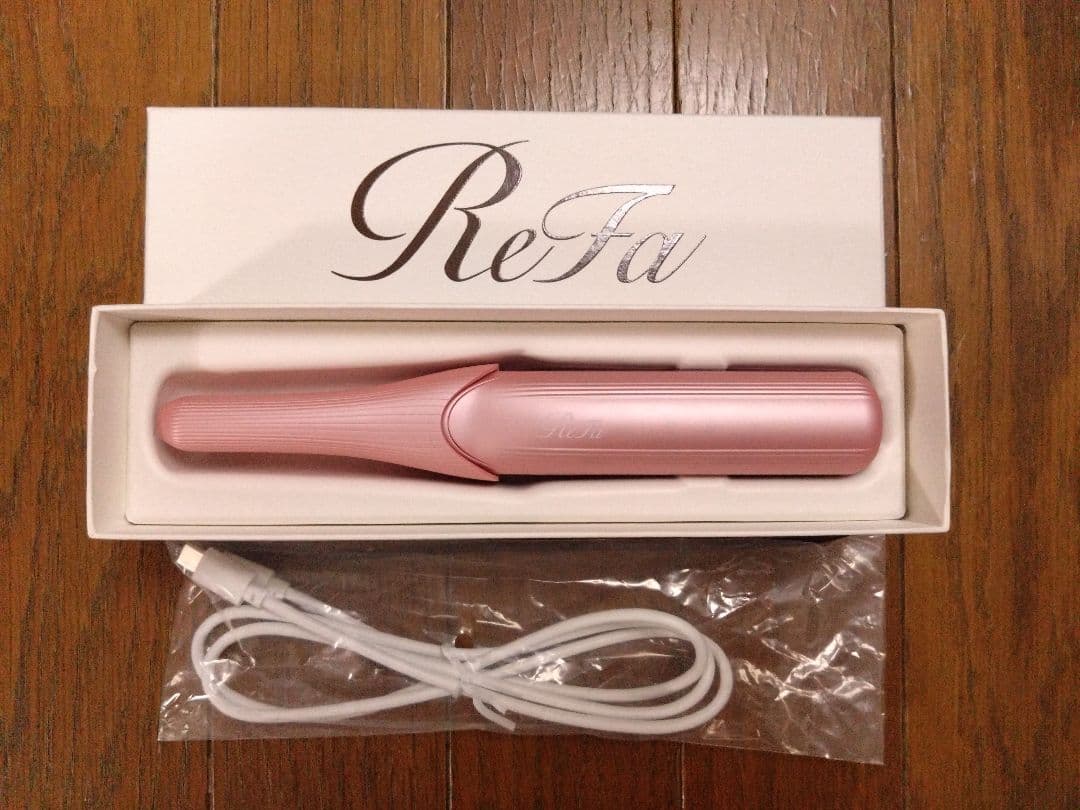 ReFa フィンガーアイロン ST シルキーピンク