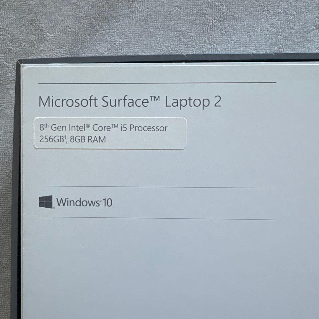 Windowsノート本体 Microsoft Surface Laptop 2 256GB 8GB RAM