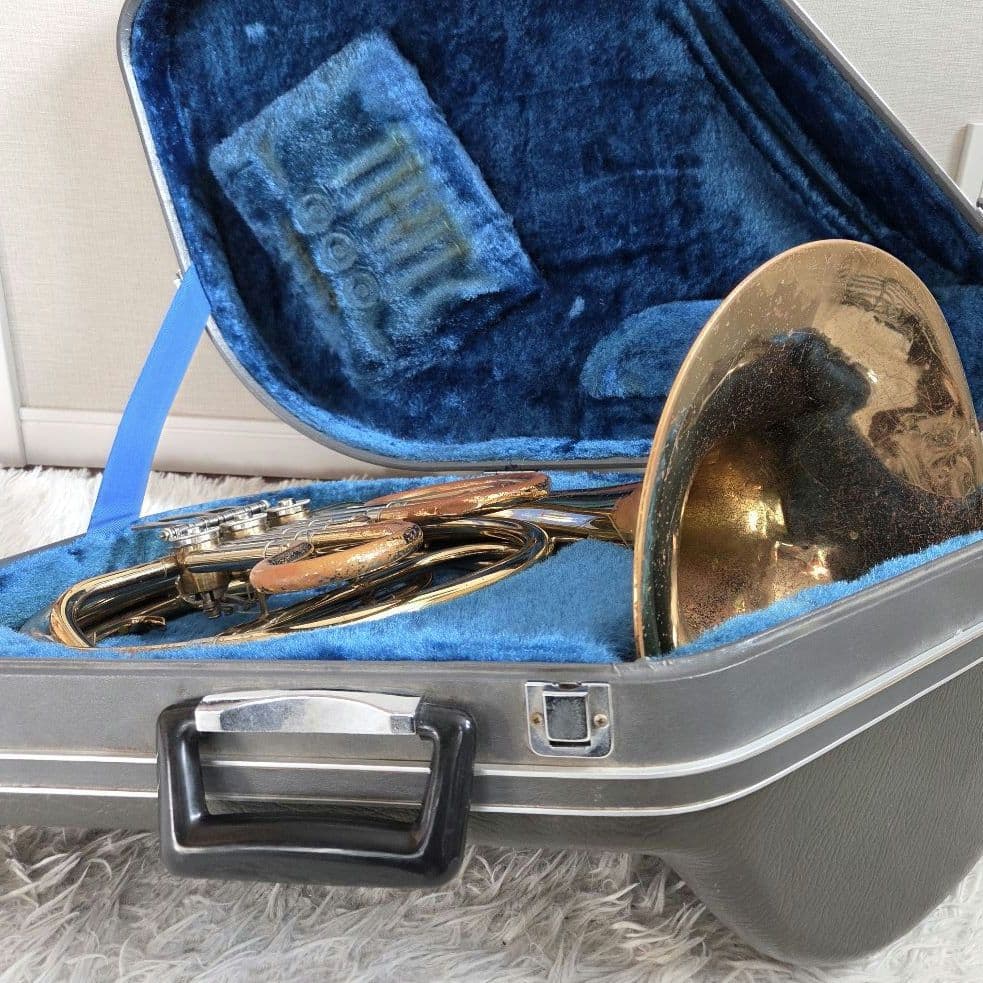 ヤマハ フレンチ ホルン YHR-313　ジャンク　ケース　マウスピース