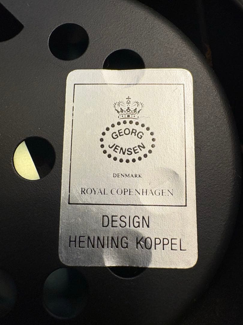 ジョージジェンセン×ロイヤルコペンハーゲン 温度計＆時計　 北欧ビンテージ