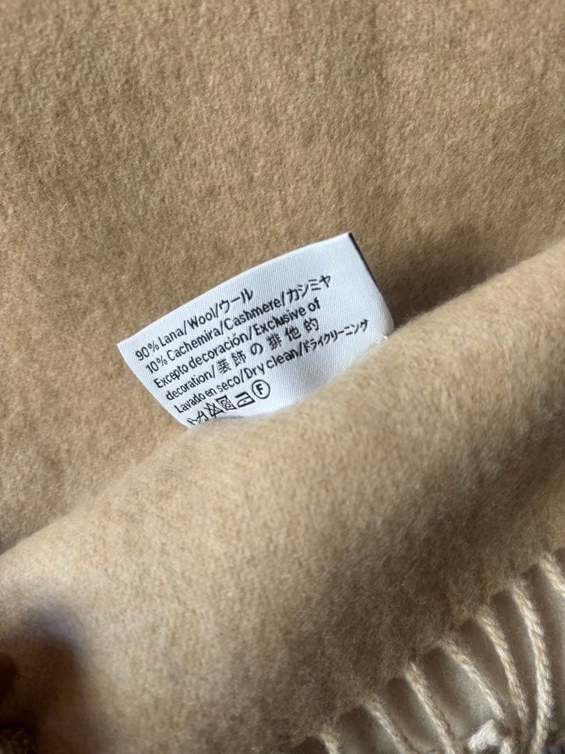 LOEWE バイカラースカーフ　マフラー