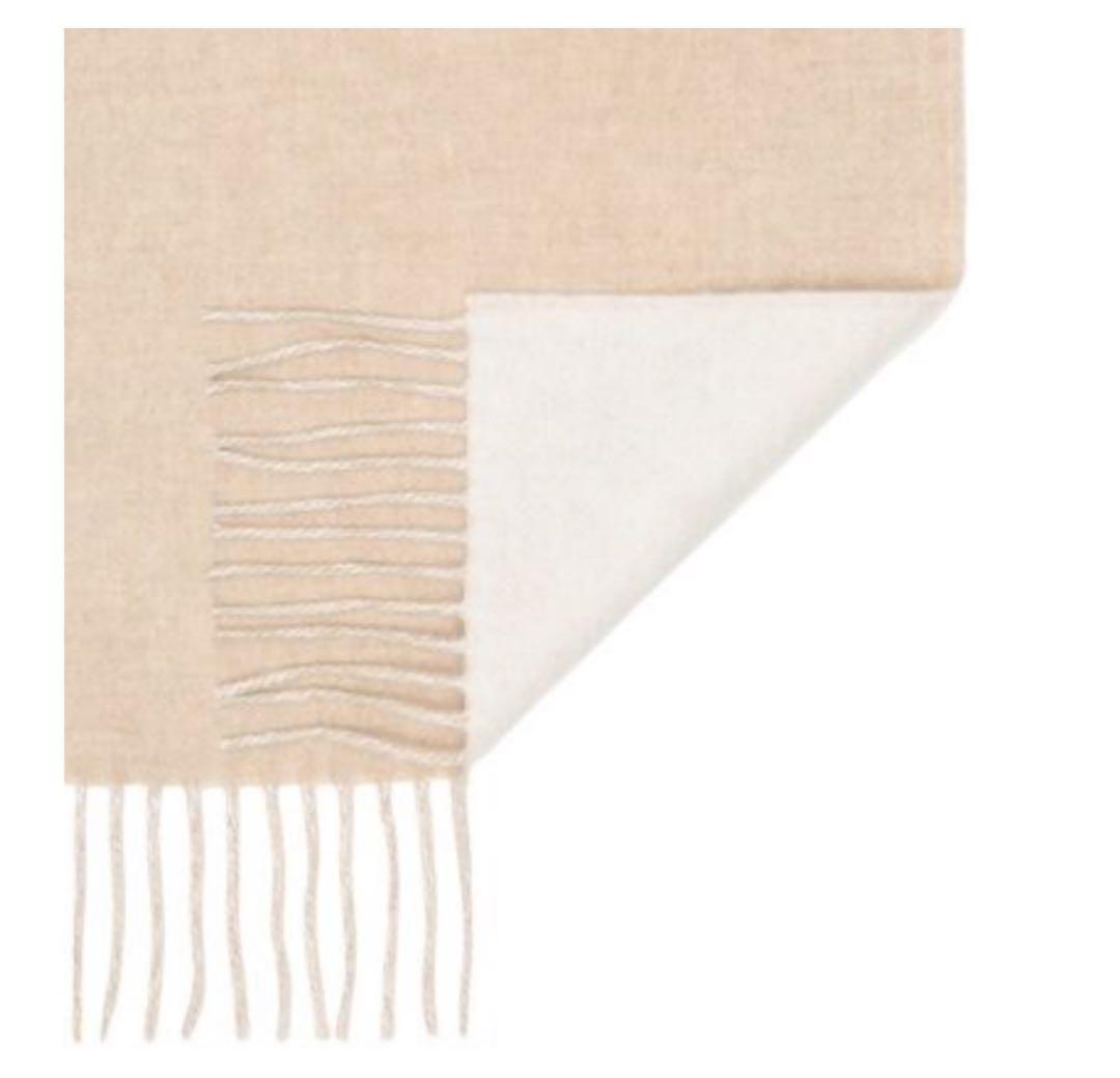 LOEWE バイカラースカーフ　マフラー