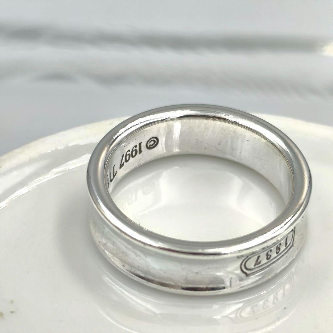 極美品✨Tiffany&Co. 1837 ナローリング 22号 シルバー925