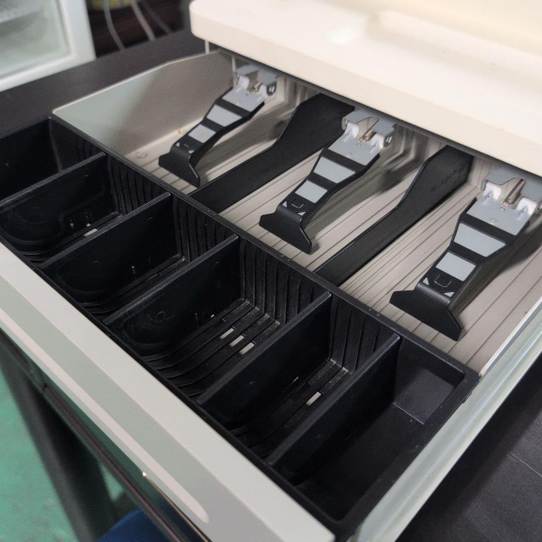 16　CASIO カシオ レジスター 4部門 小型ドロア SE-G2-WE