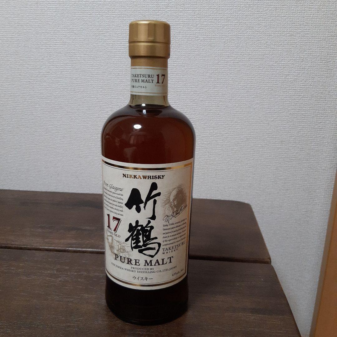 竹鶴17年 ウイスキー 700ml 新品未開栓 化粧箱(美品)入り