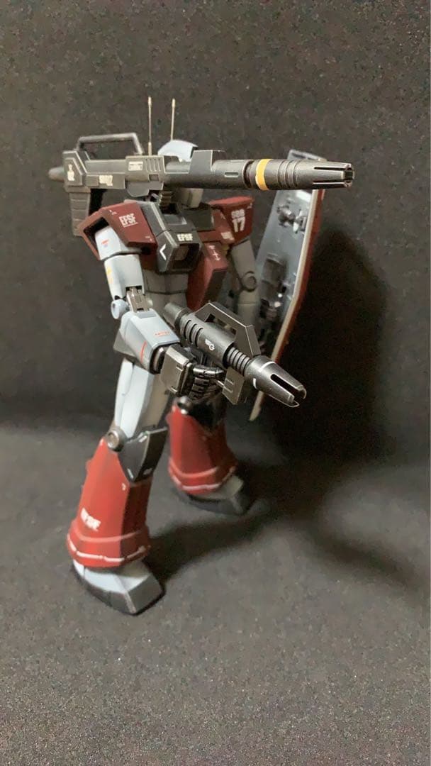 ガンプラ完成品　1/100MGジムキャノン