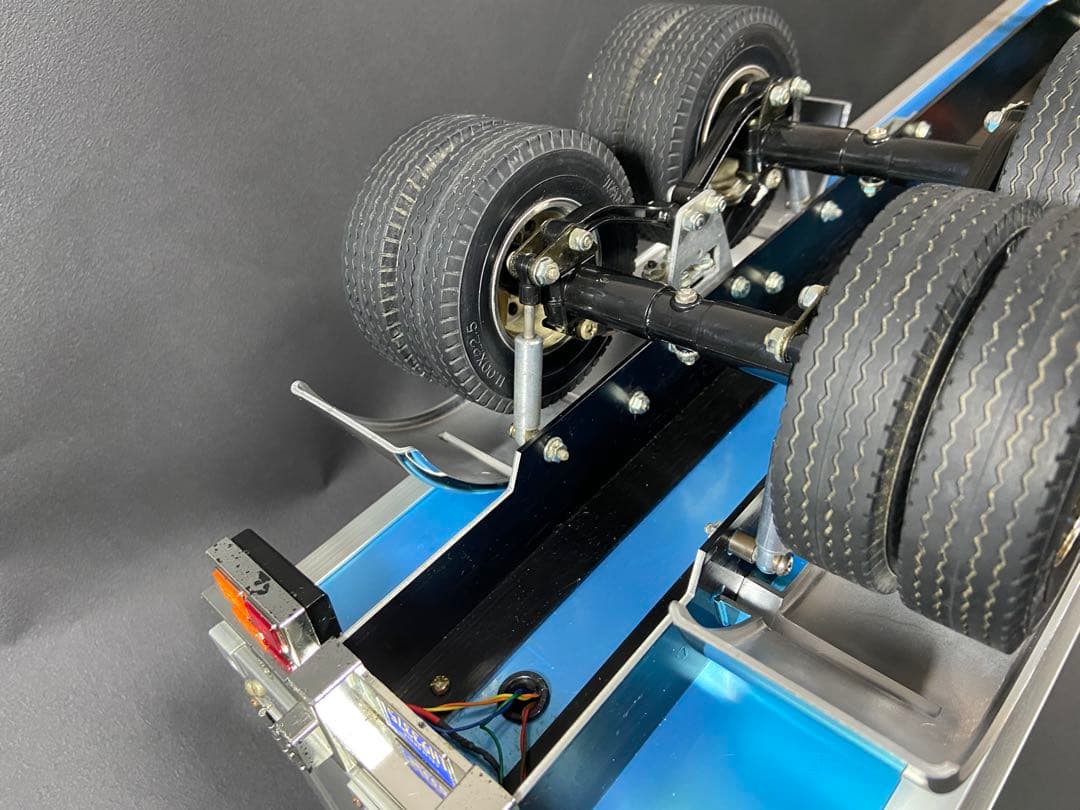 タミヤ 1/14RC トレーラートラック用 パネルバン セミトレーラー