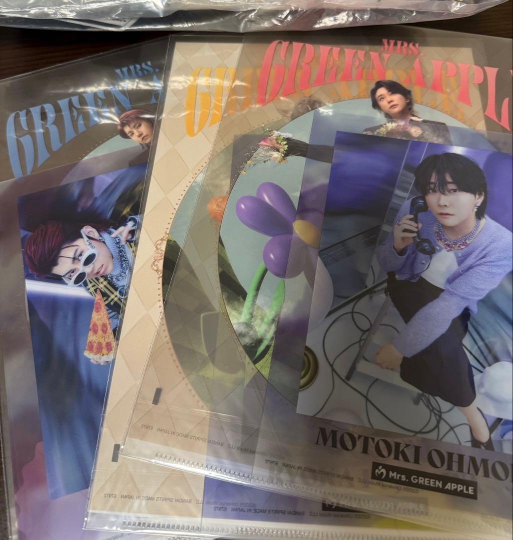 Mrs. GREEN APPLE 一番くじ ラストワン、B.C.D.E.F販売