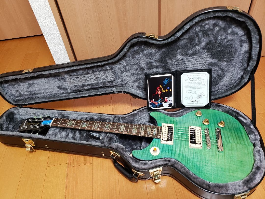 ギター Epiphone Tak Matsumoto DC Aqua Blue