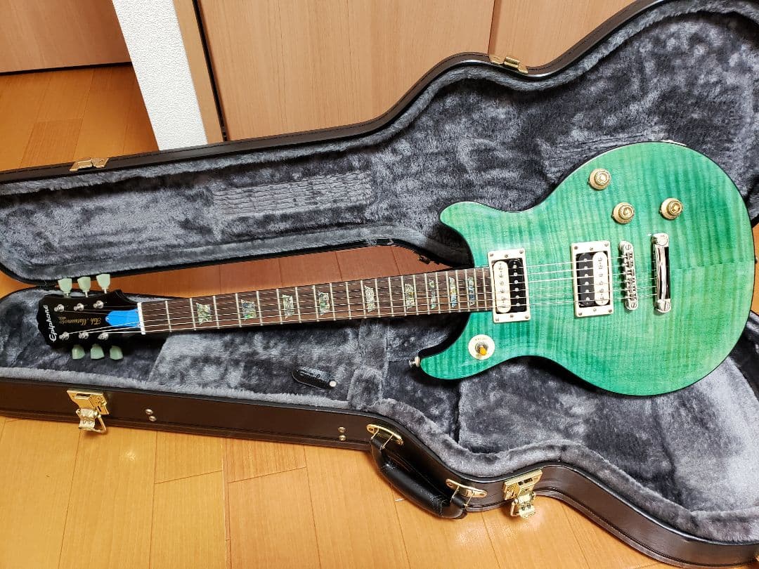 ギター Epiphone Tak Matsumoto DC Aqua Blue