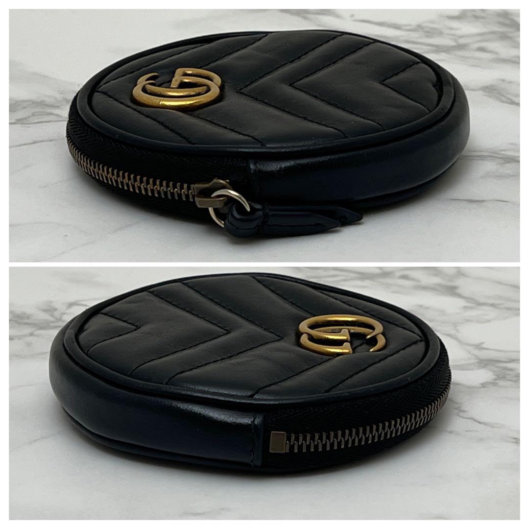 グッチ GGマーモント パース ケース ブラック GUCCI