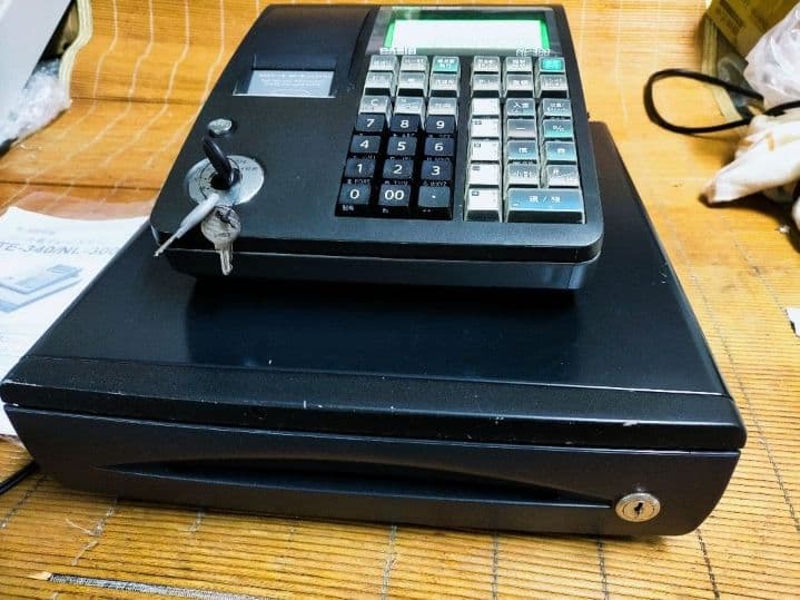 カシオレジスター　TE-340/NL300　フル設定無料　016266