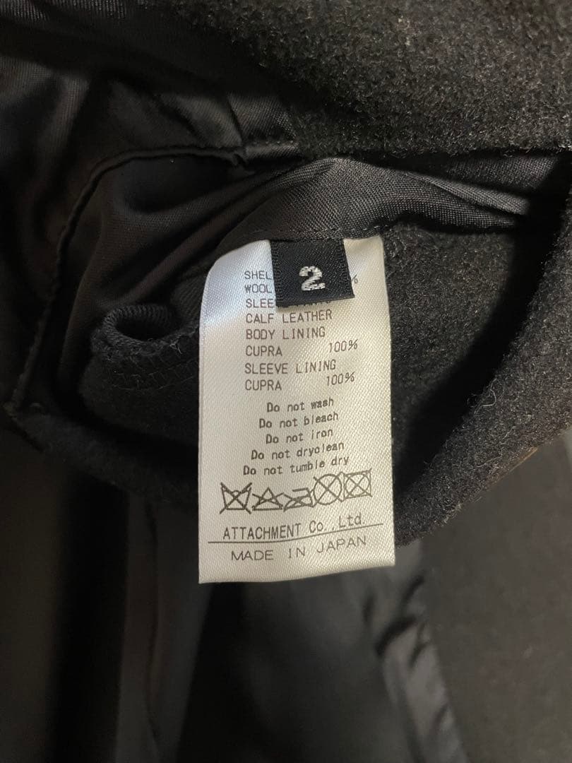 ATTACHMENT ブラック スタジャン　サイズ2