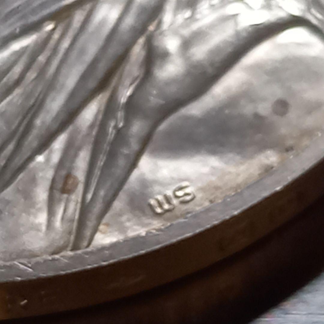 純銀メダル モナリザ 65.84g レオナルドダヴィンチ