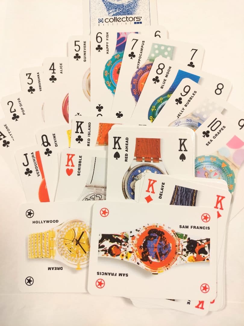 ★ レトロ・スウォッチ柄 トランプ★