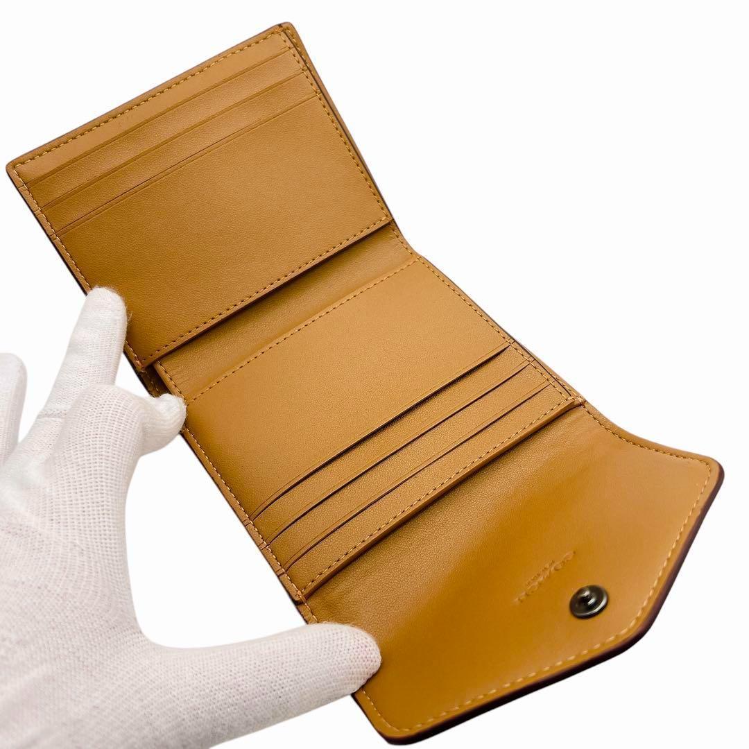 極美品 COACH ウィン スモールウォレット 折り財布 6916