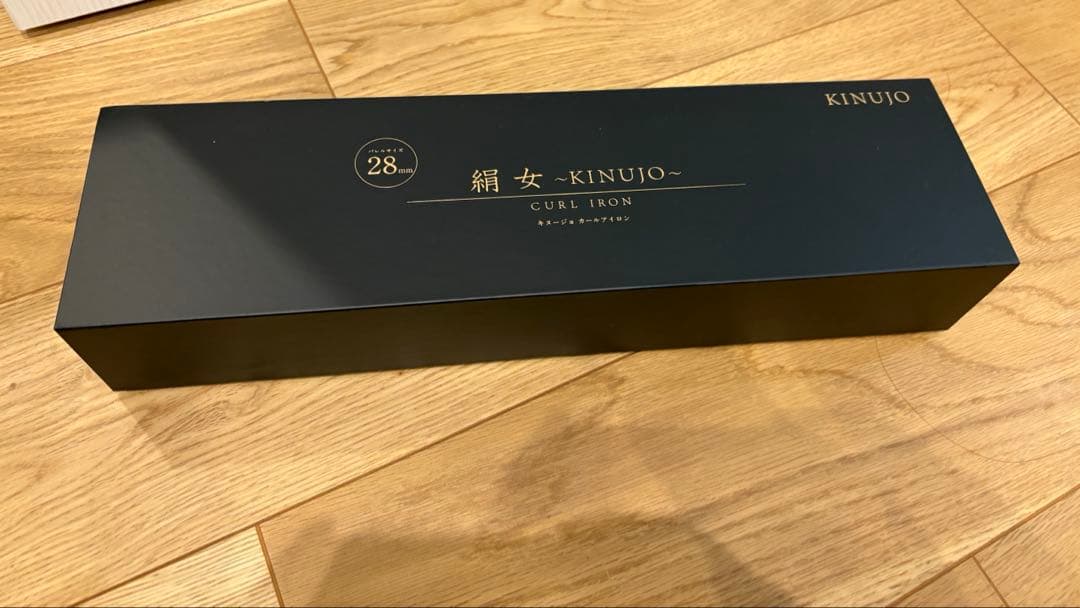 【新品】　絹女　Kinujo カールアイロン コテ 28mm