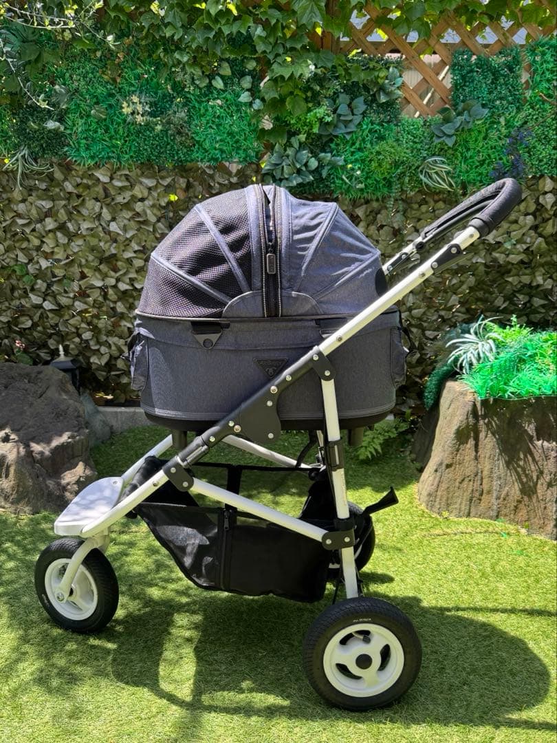 あいあん　エアバギー ドーム2 サイズSM デニム柄