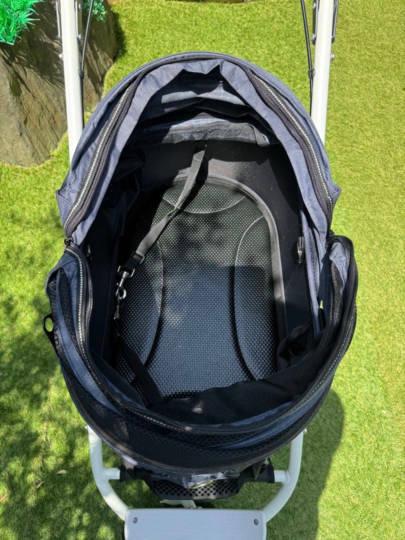 あいあん　エアバギー ドーム2 サイズSM デニム柄