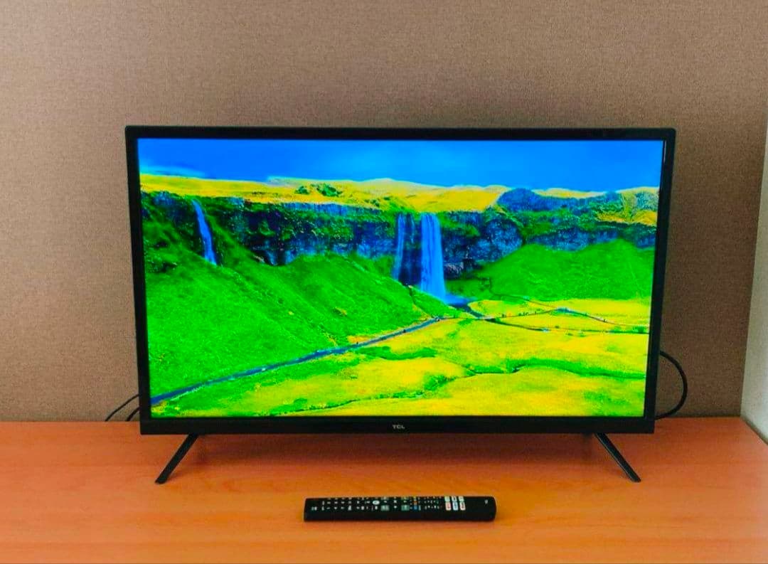 高年式2022年TCL 32V型 スマートテレビ WiFiアプリ⭕️地上デジ