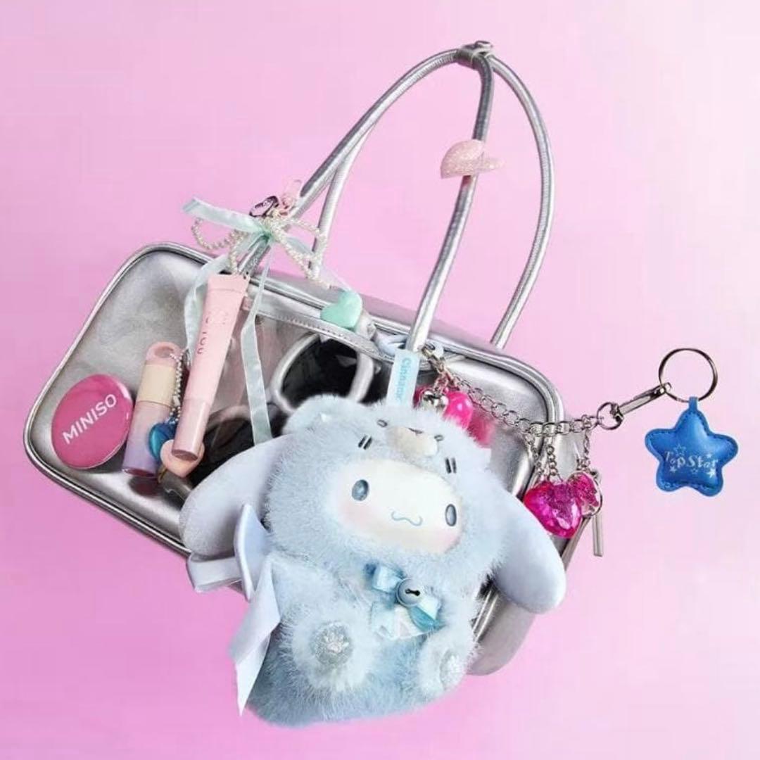 未開封「サンリオ：狐の島」 シリーズ ぬいぐるみ ストラップ ブラインドボックス