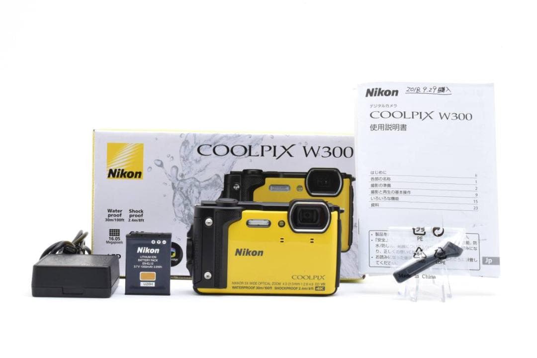 ★極上品★ Nikon COOLPIX W300 イエロー 元箱付属