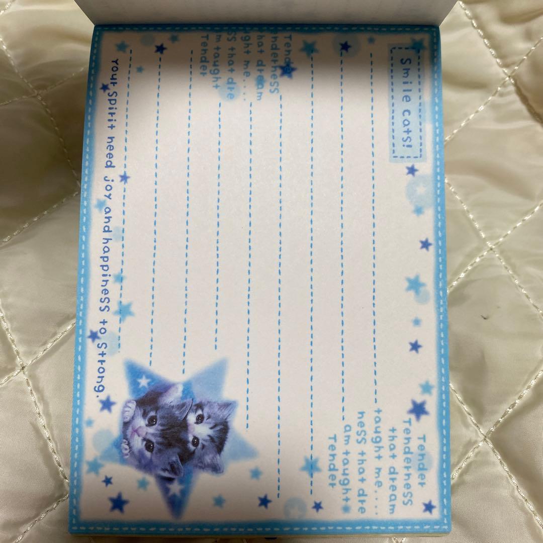 にゃんこ メモ帳 クーリア　平成レトロ　ラブ友　一期一会　蝶々　CRUX