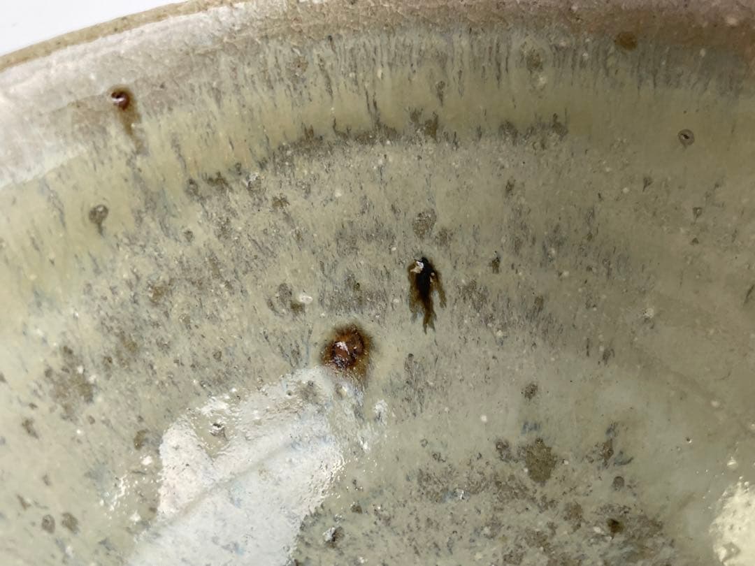 陶芸家　十四代　中里太郎右衛門　斑唐津茶盌　茶碗　抹茶碗　共箱　茶道具