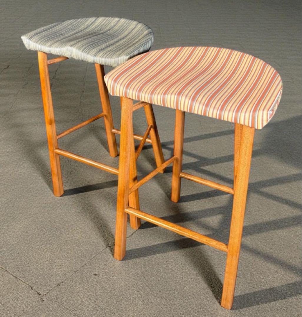 HR899 COLORE ハイスツール Craftool 1脚　オレンジ系