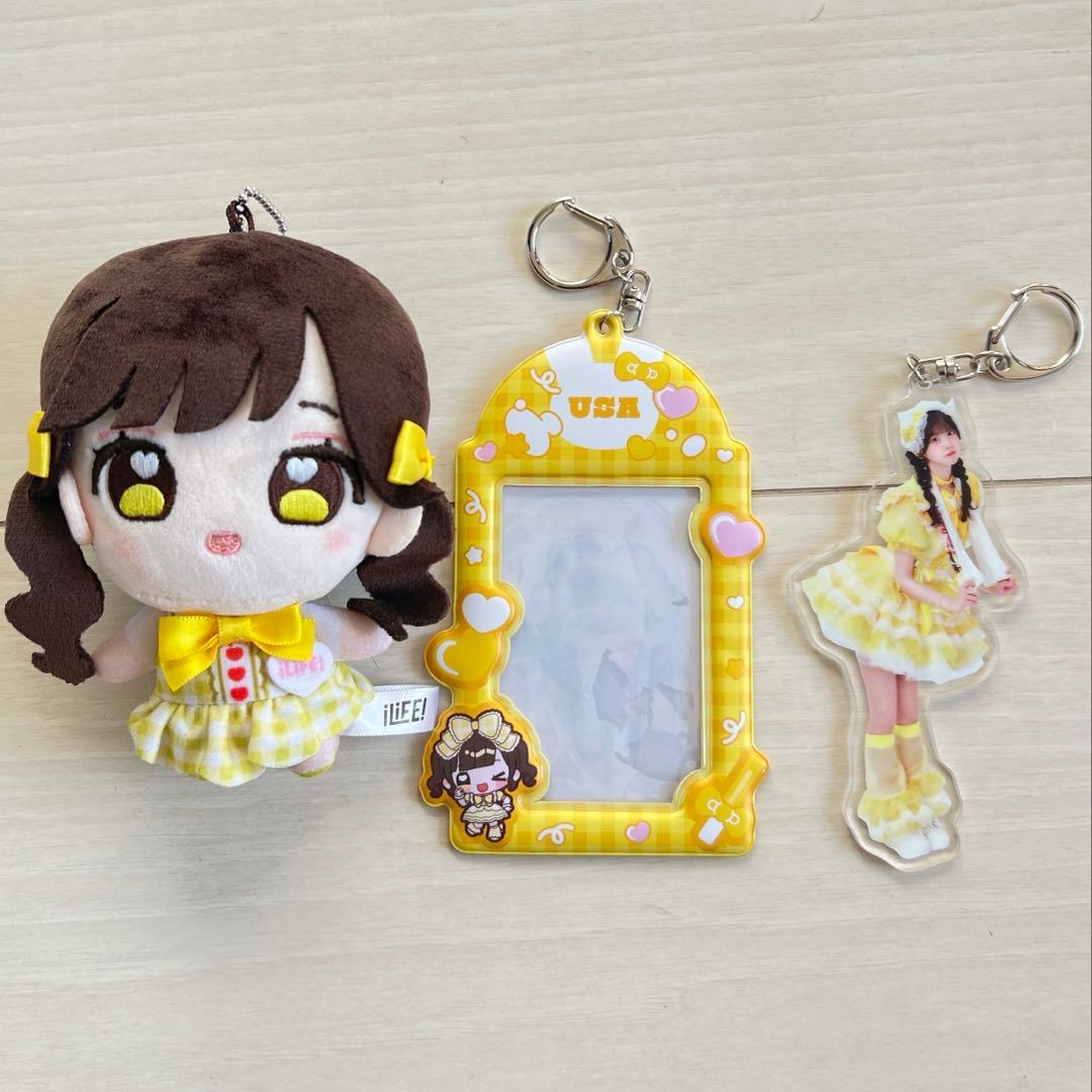 iLiFE! 福丸うさ 推しぬいぐるみ チェキストラップ アクキー 武道館