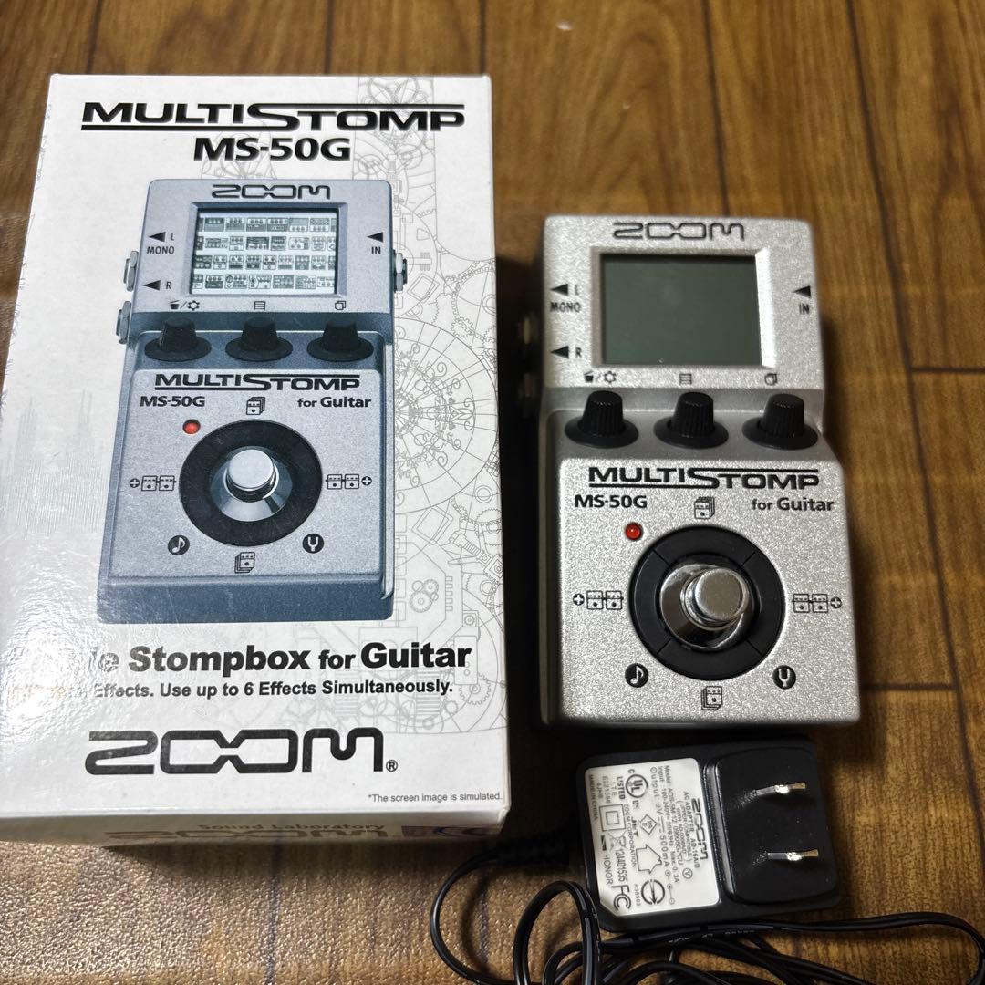 ZOOM MS-50G MULTI STOMP　アダプター付き